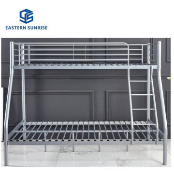 Dormitory Steel Kids Bunk Beds Bedroom Furniture Metal Double Bed